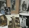 (OPERA.) Group of 7 Photographs Signed, or Signed and Inscribed.